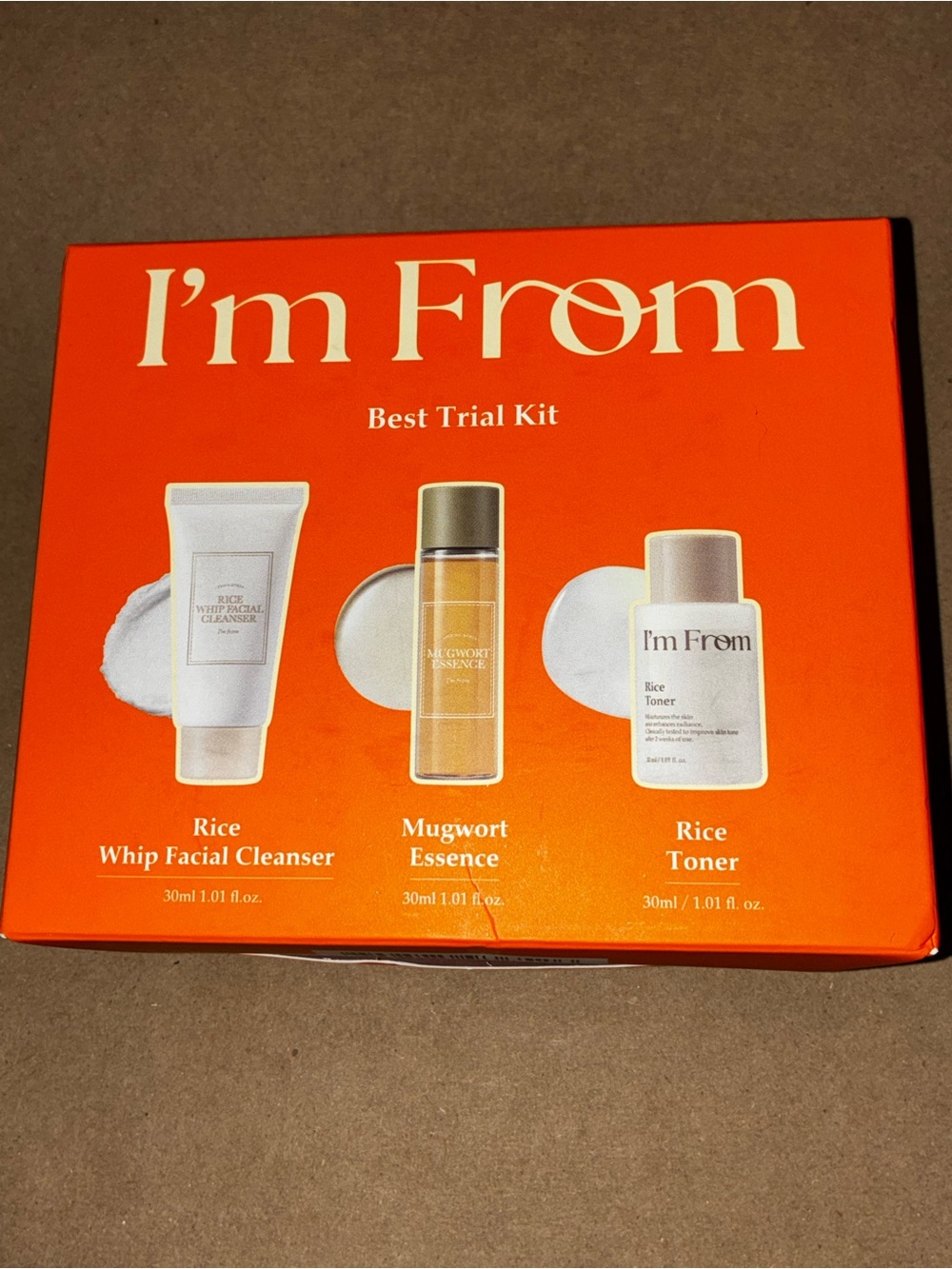 Best Trial Kit – Orange Rice Skincare Set